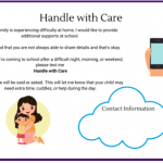 “Handle with Care” Resource for Teachers