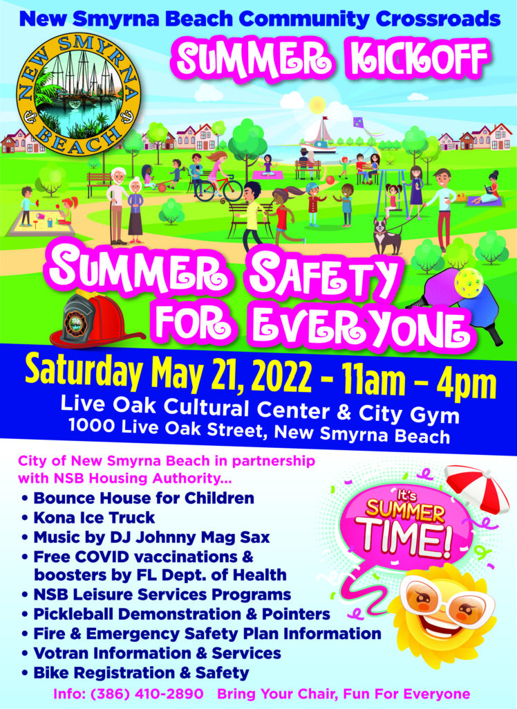 Join the City of NSB Summer Kick Off event on 5/21